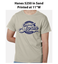 Load image into Gallery viewer, Storm Soccer: Hanes 5250- Unisex Tee
