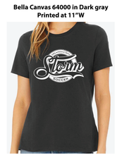 Load image into Gallery viewer, Storm Soccer: Bella Canvas 6400- Women's Tee
