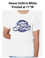 Load image into Gallery viewer, Storm Soccer: Hanes 5250- Unisex Tee
