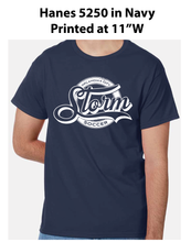 Load image into Gallery viewer, Storm Soccer: Hanes 5250- Unisex Tee
