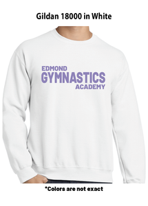 Edmond Gymnastics- Gildan 18000 Adult Crewneck