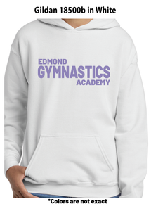 Edmond Gymnastics- Gildan 18500b Youth Hoodie