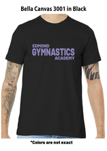 Load image into Gallery viewer, Edmond Gymnastics- Bella Canvas 3001c Adult Tee
