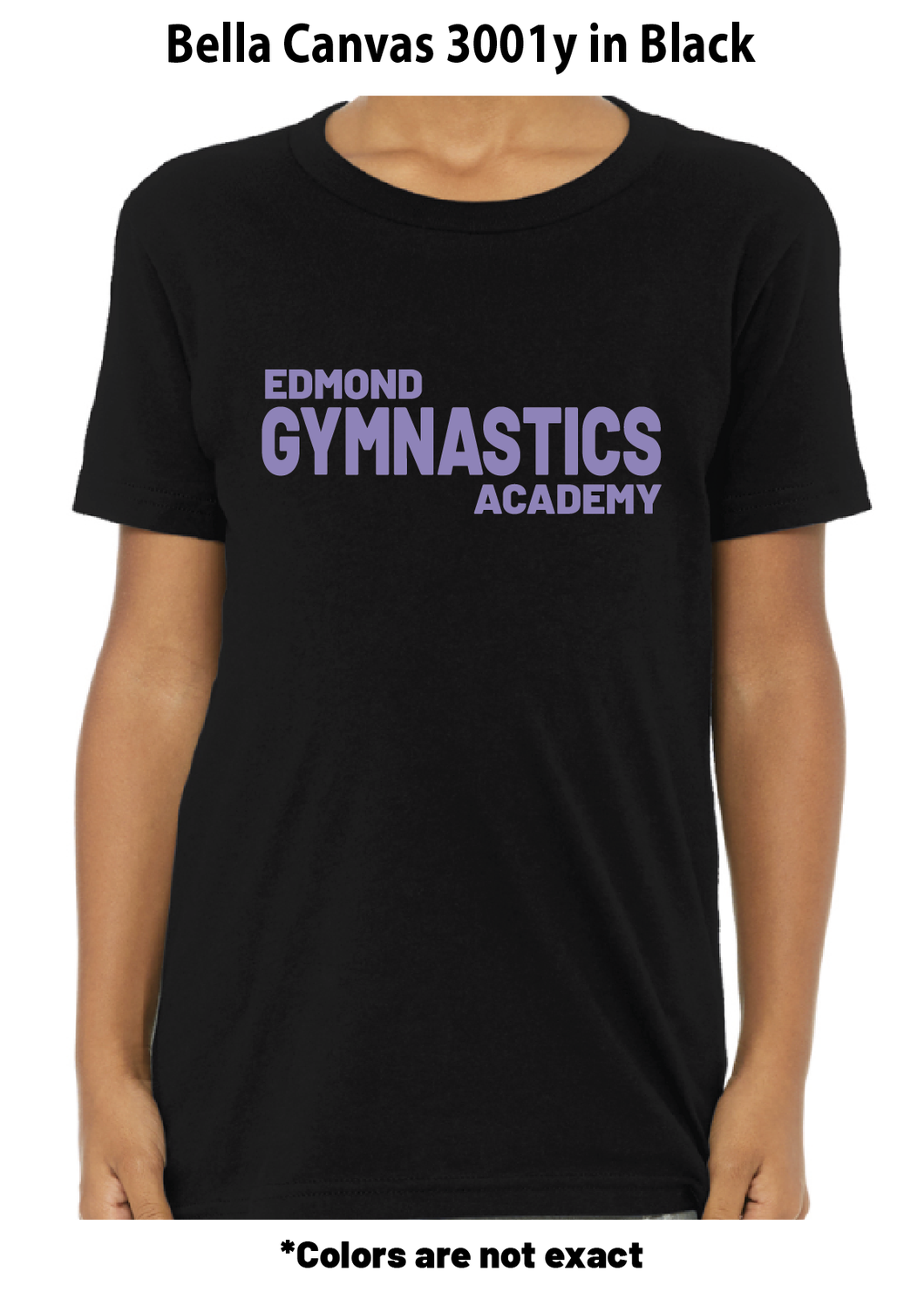 Edmond Gymnastics- Bella canvas 3001y Youth Tee