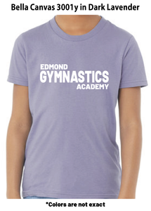 Edmond Gymnastics- Bella canvas 3001y Youth Tee